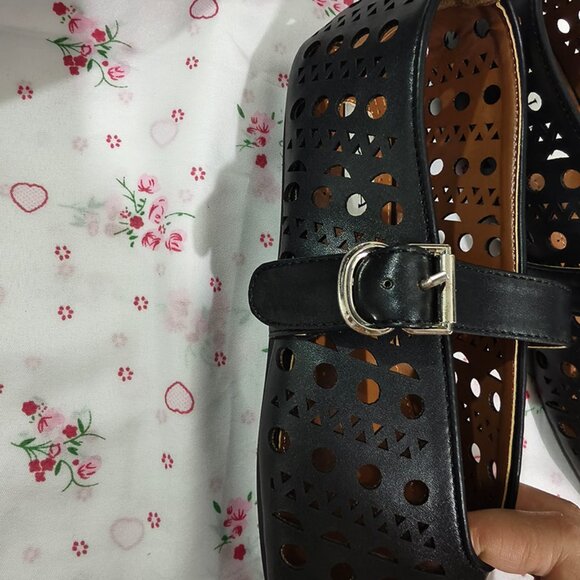 Alaia Black Ballet Flats - Picture 4 of 7